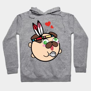 Doopy the Pug Puppy - Thanksgiving Hoodie